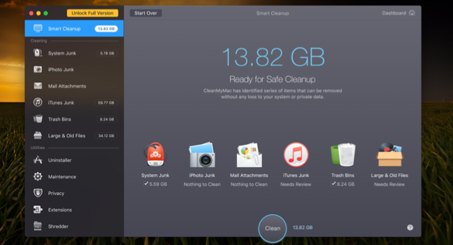 cleaner for mac